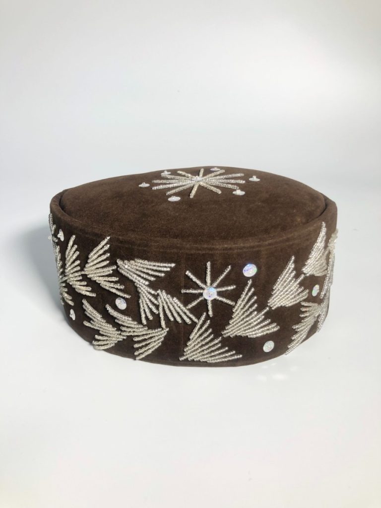 Buy Black Igbo Beaded Cap for Men, Nigeria Wedding Cap, Chief Cap for ...